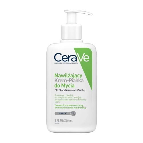 Pianki do mycia twarzy Nawilżający Krem-Pianka do Mycia 236 ml