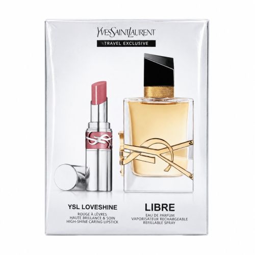 Zestaw prezentowy dla niej Travel Exclusive Libre Eau de Parfum & Love Shine Lipstick Set