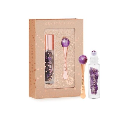 Zestaw do pielęgnacji twarzy dla niej Amethyst 3D Eye Set Limited Edition