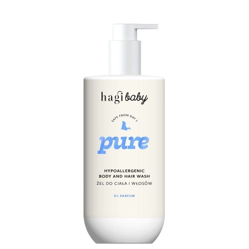 Żele i pianki pod prysznic Baby Pure Hypoallergenic Body and Hair Wash 300 ml
