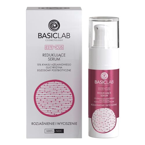 Serum do twarzy Redukujące serum 15% kwasu azelainowego, Glicyryzyna, Egzosomy postbiotyczne, Rozjaśnienie i Wyciszenie 30 ml