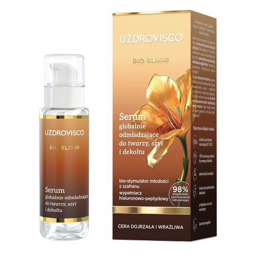 Serum do twarzy Bio Elixir Serum globalnie odmładzające do twarzy, szyi i dekoltu 30 ml