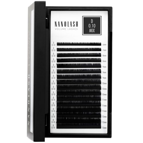 Akcesoria do makijażu Volume Lashes 0.10 D 6-13mm 55 g