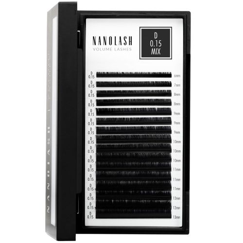 Akcesoria do makijażu Volume Lashes 0.15 D 6-13mm 55 g