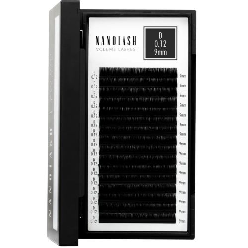 Akcesoria do makijażu Volume Lashes 0.12 D 9mm 55 g