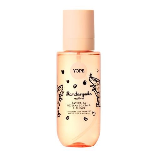 Mgiełki do ciała Tangerine and Raspberry Natural Body & Hair Mist 200 ml