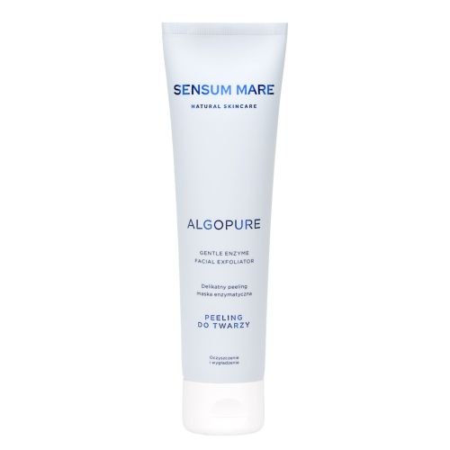 Peelingi do twarzy ALGOPURE Delikatny peeling – maska enzymatyczna o działaniu oczyszczającym i wygładzającym 100 ml