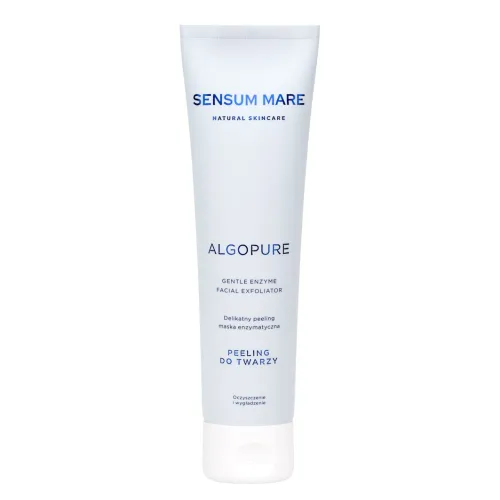 Peelingi do twarzy ALGOPURE Delikatny peeling – maska enzymatyczna o działaniu oczyszczającym i wygładzającym 100 ml