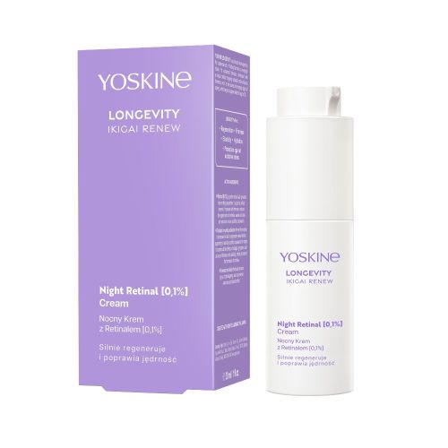Kremy na noc Longevity Ikigai Renew Night Retinal [0,1%] Cream 30 ml