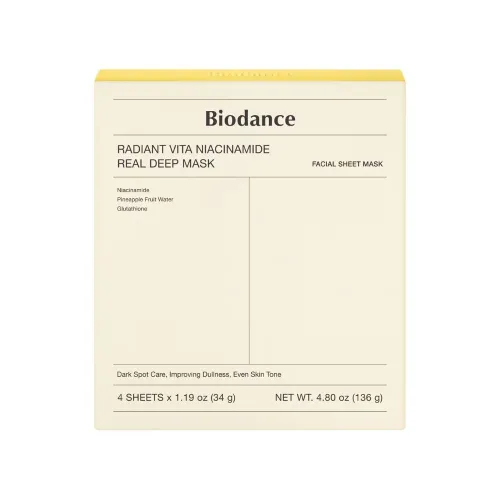 Maseczki w płachcie Radiant Vita Niacinamide Real Deep Mask