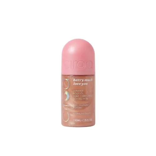 Olejki do ciała Rose, Strawberry & Cream Shimmer Body Oil 150 ml