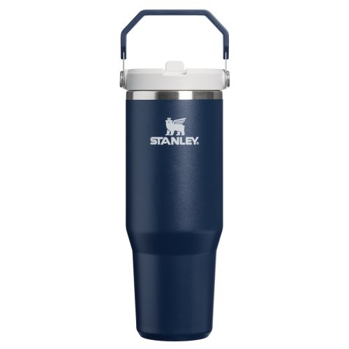 Kubki termiczne IceFlow Flip Straw Dark Navy 0.89L