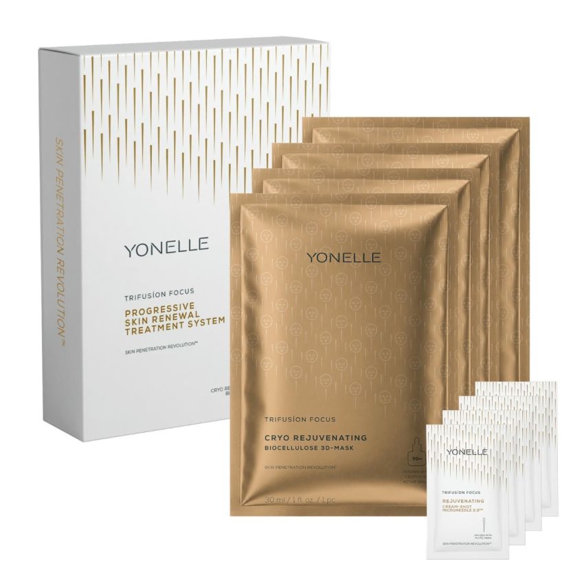 Zestaw do pielęgnacji twarzy dla niej Trifusion Focus Progressive Skin Renewal Treatment System 