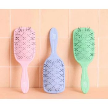 Akcesoria do włosów Go Green Thick Hair Paddle Detangler Pink Pink