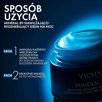 Kremy na noc Minéral 89 Moisture Recovery Night Cream 50 ml