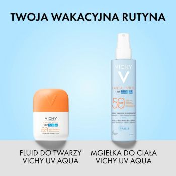 Ochrona SPF Capital Soleil UV-Aqua Hydrating Invisible Fluid SPF 50 50 ml