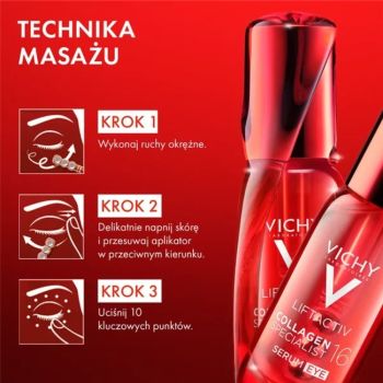 Serum pod oczy Liftactiv Collagen Specialist 16 15 ml
