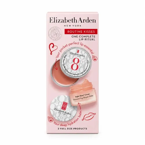 Zestaw do pielęgnacji twarzy dla niej Eight Hour Cream Routine Kisses Set