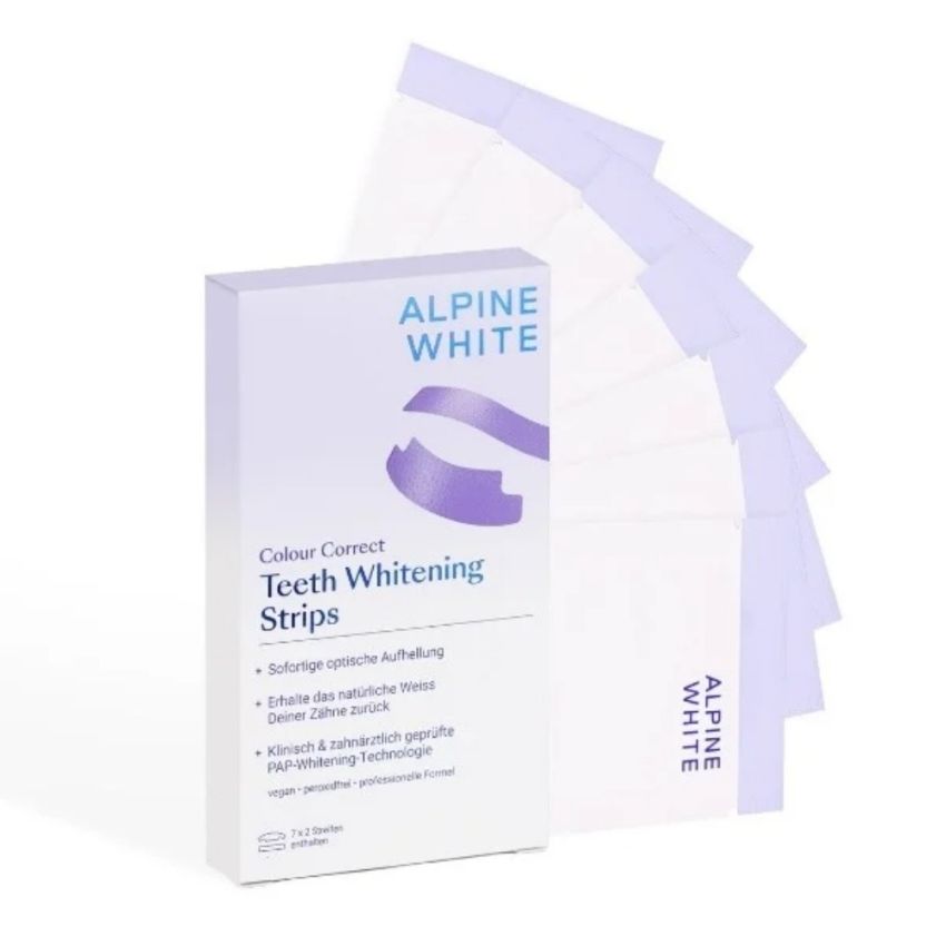 Higiena jamy ustnej Colour Correct Teeth Whitening Strips 