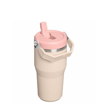 Kubki termiczne IceFlow Flip Straw Champagne 590 ml