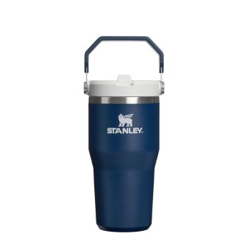 Kubki termiczne IceFlow Flip Straw Dark Navy 590 ml
