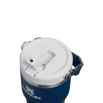 Kubki termiczne IceFlow Flip Straw Dark Navy 590 ml