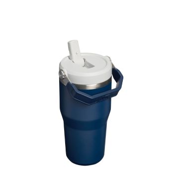 Kubki termiczne IceFlow Flip Straw Dark Navy 590 ml