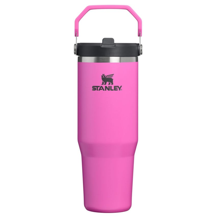 Kubki termiczne IceFlow Flip Straw Hot Pink 890 ml