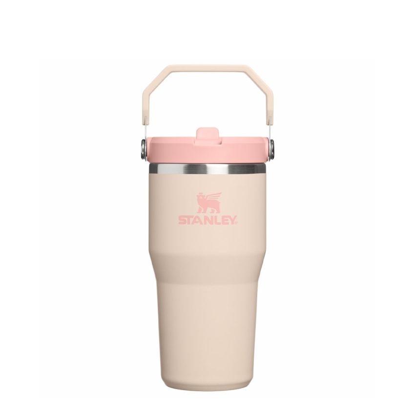 Kubki termiczne IceFlow Flip Straw Champagne 590 ml