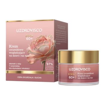 Kremy na dzień RÓŻA 60+ Krem ceramidowy wygładzający na dzień i na noc 50 ml