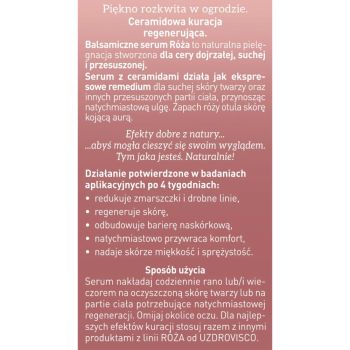 Serum do twarzy RÓŻA Serum balsamiczne ceramidowe regenerujące 25 ml