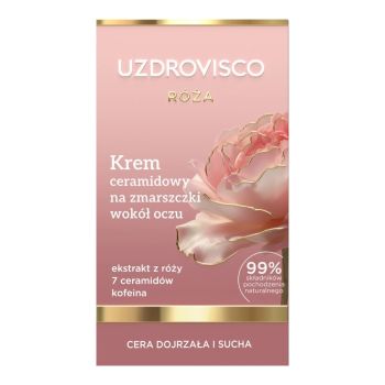 Kremy pod oczy RÓŻA Krem ceramidowy na zmarszczki wokół oczu 15 ml