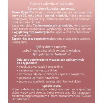 Kremy na dzień RÓŻA 70+ Krem naprawczy  na dzień i na noc 50 ml