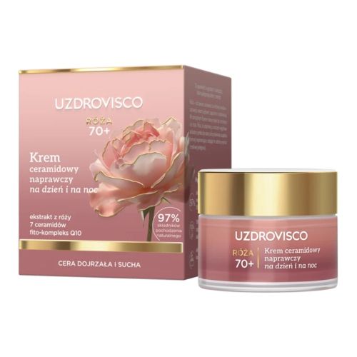 Kremy na dzień RÓŻA 70+ Krem naprawczy  na dzień i na noc 50 ml