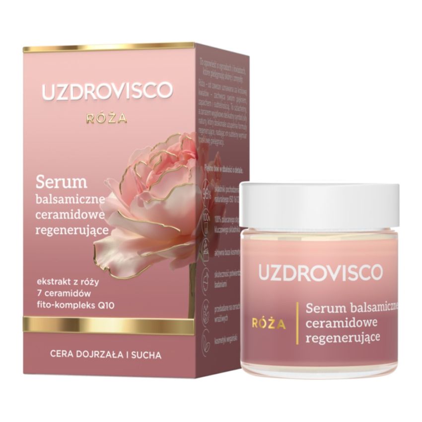 Serum do twarzy RÓŻA Serum balsamiczne ceramidowe regenerujące 25 ml