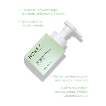 Pianki do mycia twarzy Oil Control Foam 250 ml