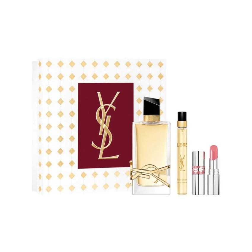 Zestaw prezentowy dla niej Libre Eau de Parfum & Mini Loveshine Set | Aelia Duty Free Zestaw prezentowy dla niej Libre Eau de Parfum & Mini Loveshine Set