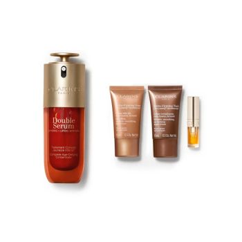 Zestaw do pielęgnacji twarzy dla niej Double Serum & Extra Firming Holiday Gift Set 