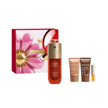 Zestaw do pielęgnacji twarzy dla niej Double Serum & Extra Firming Holiday Gift Set 