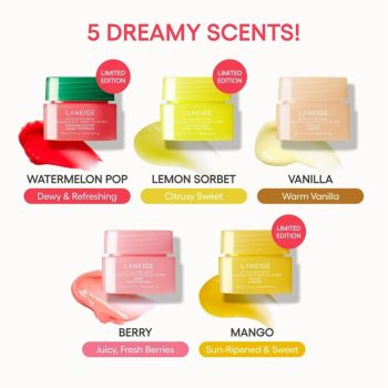 Zestaw do pielęgnacji twarzy dla niej Midnight Minis Lip Sleeping Mask Set 