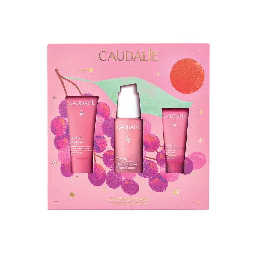 Zestaw do pielęgnacji twarzy dla niej VinoHydra Moisturizing Routine Gift Set 