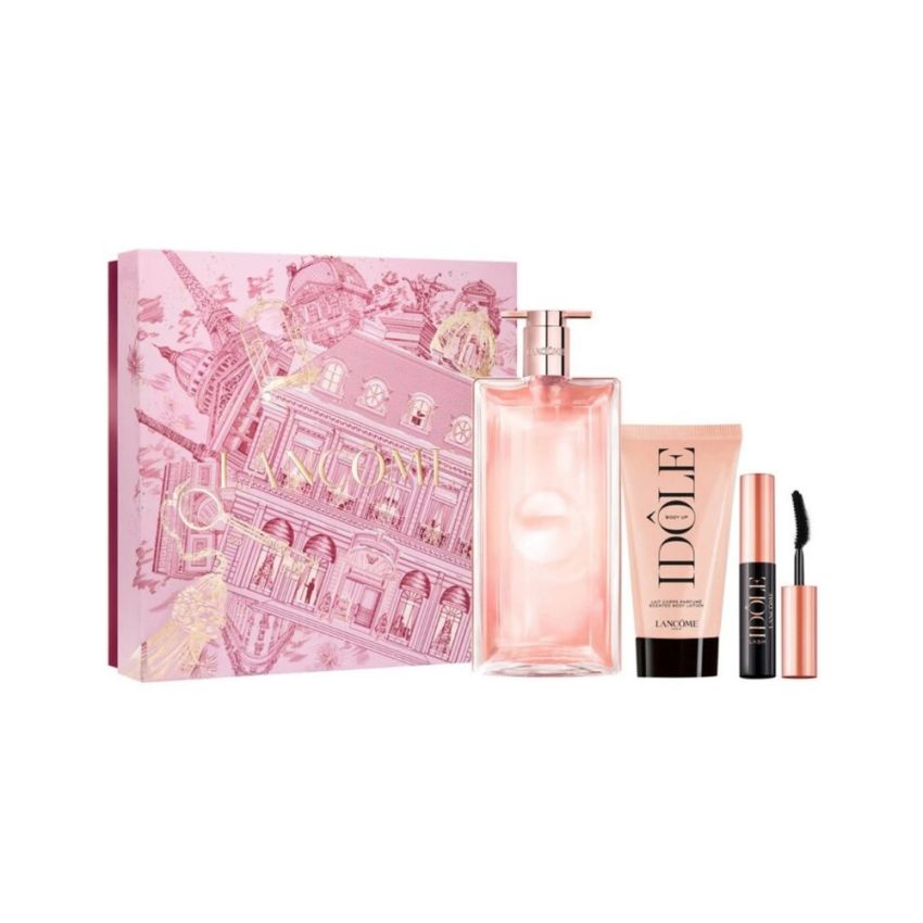 Zestaw prezentowy dla niej Idôle Eau de Parfum & Body Lotion & Mascara Gift Set 